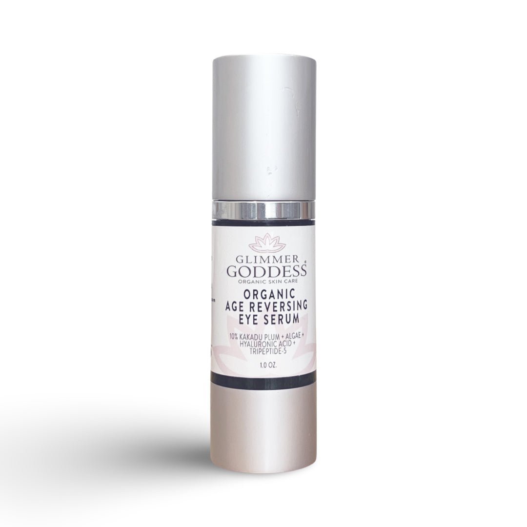 Organic Anti-Wrinkle Trio – 3-Step Collagen Boosting System Glimmer Goddess® Organic Skin Care