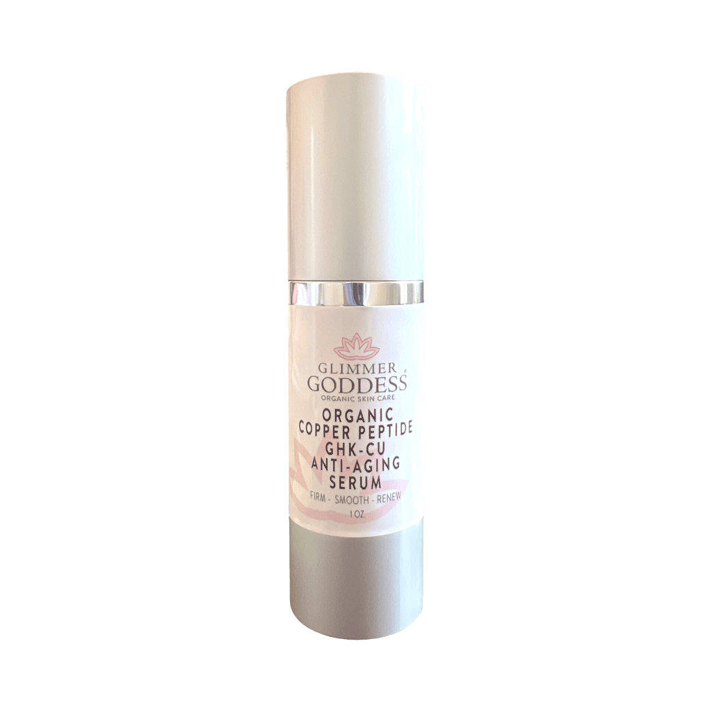 Organic Copper Peptide Serum – Firming & Smoothing Glimmer Goddess® Organic Skin Care