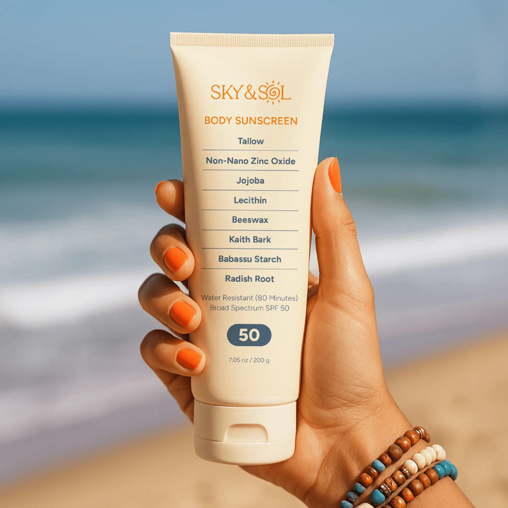 XL Sky and Sol Body Sunscreen SPF 50 – Full-Body SPF 50 Sunscreen 7.05 oz