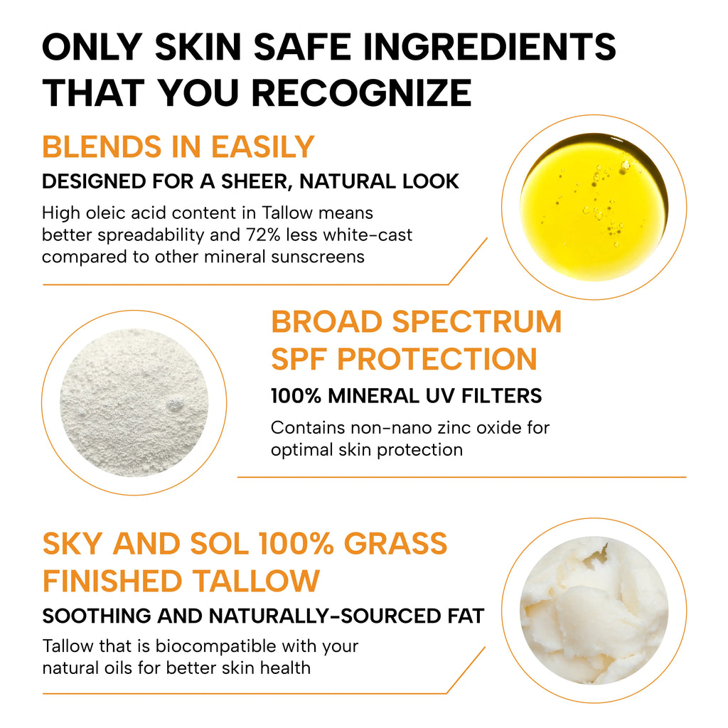 XL Sky and Sol Body Sunscreen SPF 50 – Full-Body SPF 50 Sunscreen 7.05 oz
